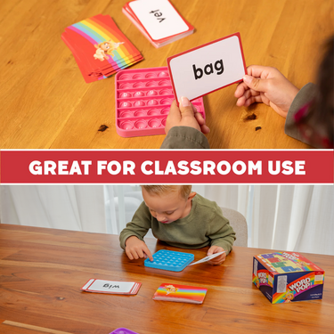 6 Extra CVC Fidget Mats (Word Pop).